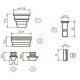  PIECES DE TETE TLC1005-TRULASER CELL